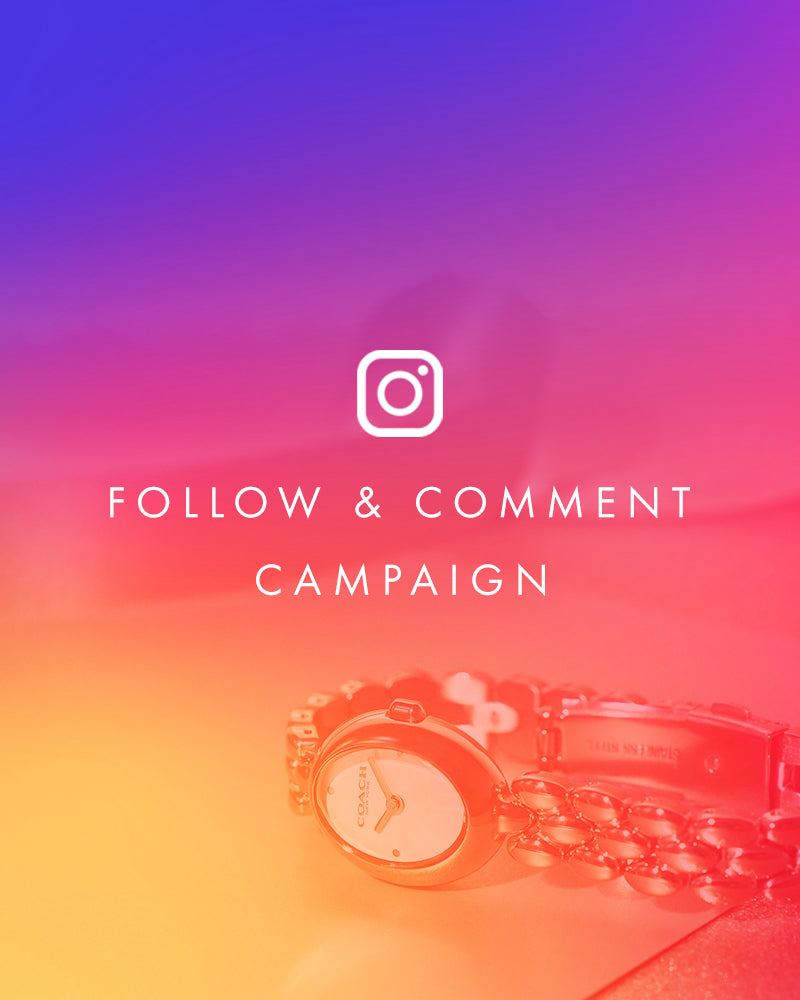 【SNSフォロー&コメントキャンペーン】